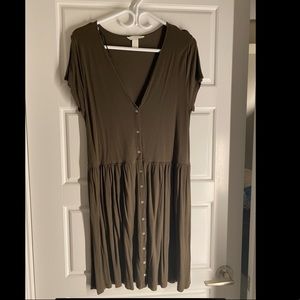 H&M Buttondown dress